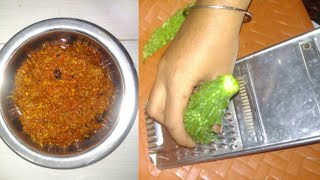 இத்தனை நாள் இது தெரியாம போச்சே // bitter gourd recipe // asmr // actual cooking sound