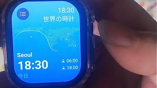 【時差】HELLO WATCH4 PLUS Hello Plum交換新品の世界の時計の紹介！！実況#5131( ✌︎'ω')✌︎