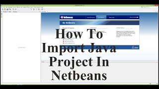 How To Java Project - Import and Export Projects using NetBeans
