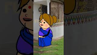 मोटकी जीजी को सासु माँ चेतावनी देते हुए समझाई।  #shorts #youtubeshorts #short #motkajijicartoon