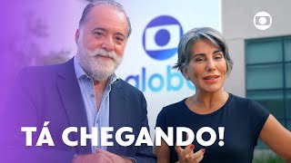 Tony Ramos e Glória Pires convidam para assistir a primeira chamada de Terra e Paixão! | TV Globo