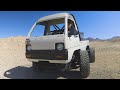 ls fest west 2022 vague industries’ four wheel spin cycle kei truck called “stomper”