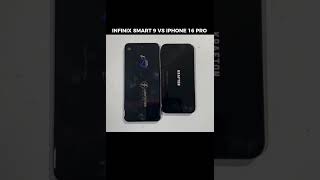 Infinix Smart 9 vs iPhone 16 Pro PUBG Test