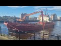 ayr harbour. dredging.