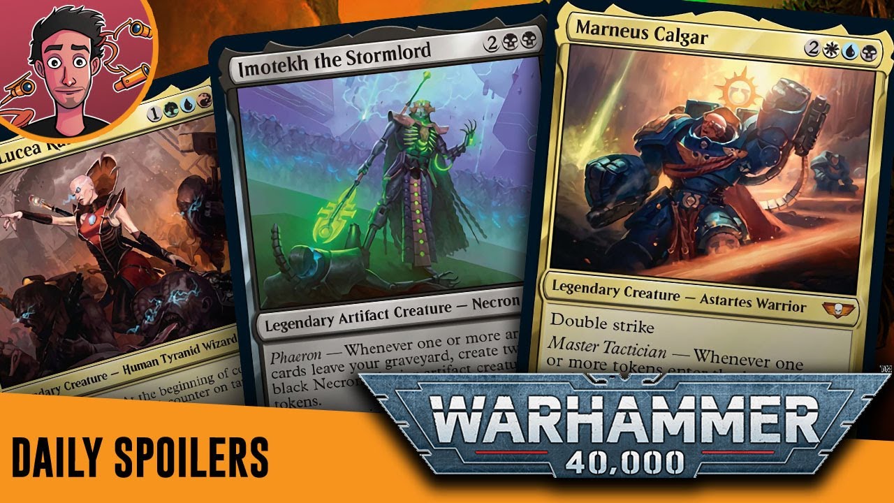 Warhammer 40K Commander Spoilers | September 12th | Szarekh, Swarmlord ...