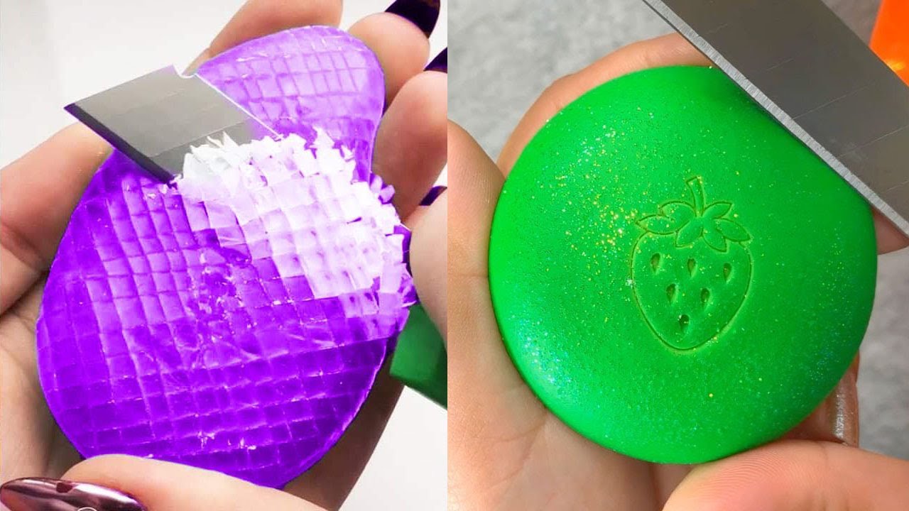 Cutting Dry Soap Asmr 16 Youtube