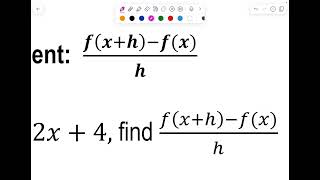 Day 3 Function Notation and the Difference Quotient