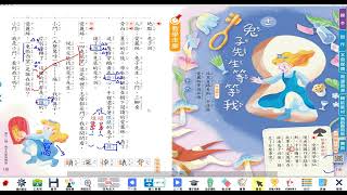 【小四教室】國語課本L11.P119-P120講解/字形/一字多音/成語/課文深究/閱讀理解~四上康軒版國語#四年級#上學期#第十一課#市隱#113學年度#兔子先生等等我