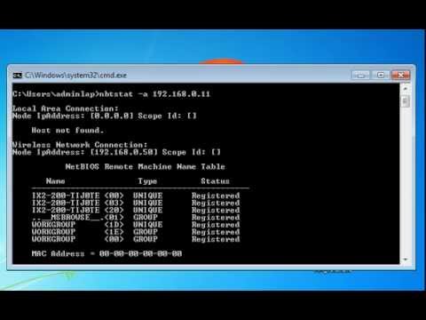 Finding computer name using IP Finding computer name using IP
