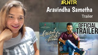 Aravindha Sametha Theatrical trailer | Jr. NTR | Pooja Hegde | Trivikram | Thaman S | Reaction