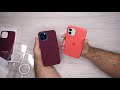 iphone 12 pro max plum case w blue iphone 12 pink citrus with green iphone 12 cases unboxing video