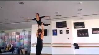 Dorothee Gilbert, Hugo Marchand - Amoveo, Rehearsal Dubai Ballet Grand Gala 2016