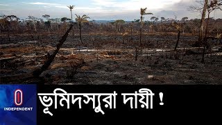 নিষেধাজ্ঞা দিয়েও নিয়ন্ত্রণে আসেনি আগুন || Amazon Rainforest