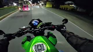 POV in 4K | PURE SOUNDS | KAWASAKI Z400 | - RIDING THE CITY