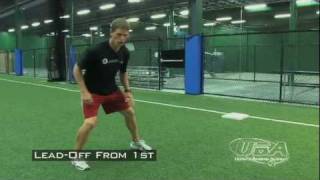 ULTIMATE BASEBALL ACADEMY - TIP OF THE DAY #1 - LEAD OFF FROM 1st