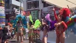 エストランジェイロス 浦安 百縁商店街パレード2015 #samba #サンバ