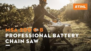 MSA 200 C-B Professional Battery-powered Chain Saw AP System | STIHL