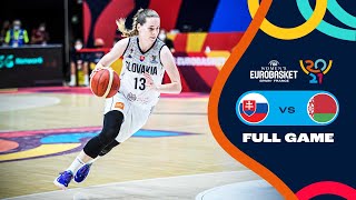 Slovakia v Belarus | Full Game - FIBA Women's EuroBasket 2021 Final Round