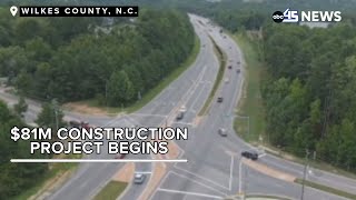 421 construction in the triad: $81M project starts for NCDOT