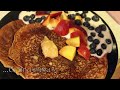 veganforstarters frühstück vegane pfannkuchen pancakes