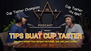 Merasakan perbedaan kopi dari tiap gelasnya - Podcast bareng Harzami - Cup Taster Champion