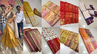 latest design Kanchipuram pure silk sarees\\online shopping with prices