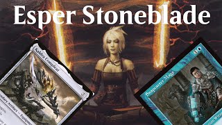 Esper Stoneblade in MTG Legacy! Stoneforge, Snapcaster and Bowmasters BFF and controlling the game.