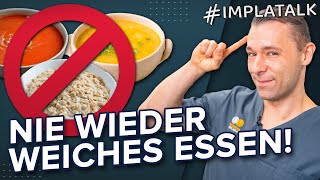 Endlich wieder fester Prothesenhalt – Nie wieder weiche Kost und wackelige Zahnprothesen!