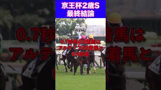 【京王杯2歳S2023最終結論】◎ロジリオン8人気2着🎯○コラソンビート1着🔥