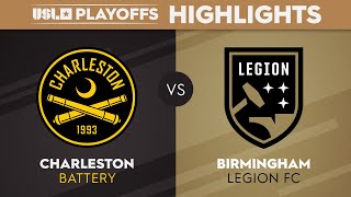 10.28.2023 | Charleston Battery vs. Birmingham Legion FC - Game Highlights