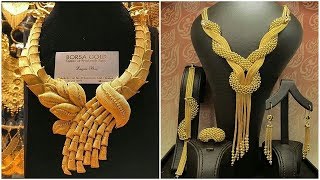 Dubai Gold Souk Bridal Jewellery Designs || Dubai Gold Necklace Designs Part 2 || Jewel Fashion