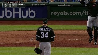 CWS@KC: Swarzak strikes out Bonifacio to end the game