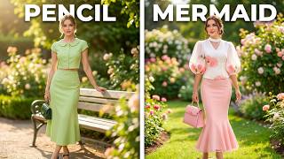 Trendy Pencil and Mermaid Hem Skirts for Summer Trends 2026