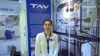 Леухина Виктория (TAV Vacuum Furnaces / Италия) об 11-ой выставке Термообработка - 2017