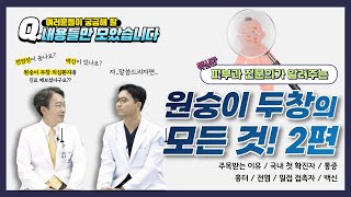 여러분이 궁금한 내용들만 모았습니다! 피부과 전문의가 알려주는 원숭이두창의 모든 것! 2편(주목받는 이유, 국내 첫 확진자, 통증, 흉터, 전염, 밀접접촉자, 백신)