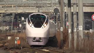 【東北本線試運転】E657系K7編成乗務員訓練　槻木駅通過②　2020.01.13