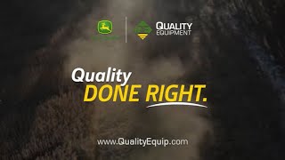 Quality Equipment - Done Right