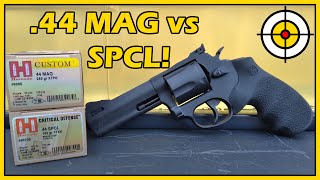 Big Power! Hornady .44 Magnum vs .44 Special Ballistic Gel Test with the Taurus Tracker!