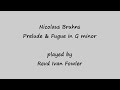 Nicolaus Bruhns - Prelude & Fugue in G minor