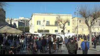 Gli auspici dei cittadini materani e dei visitatori della città dei Sassi per l'anno che verrà