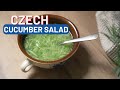 Czech Cucumber Salad