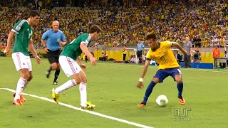 THE DAY NEYMAR SCORED A LEFT FOOT VOLLEY AND GAVE A LEGENDARY ASSIST | Neymar vs Mexico (19/06/2013)