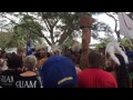 Rapa Nui delegation presents wood carving named 