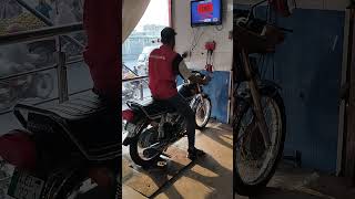 Honda CG125 SE Dyno Run | Top Speed | Gaffar Honda Center Lahore