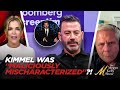 Kimmel Claims He Was 