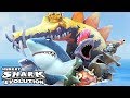 ALL 18 SHARKS UNLOCKED (HUNGRY SHARK EVOLUTION)