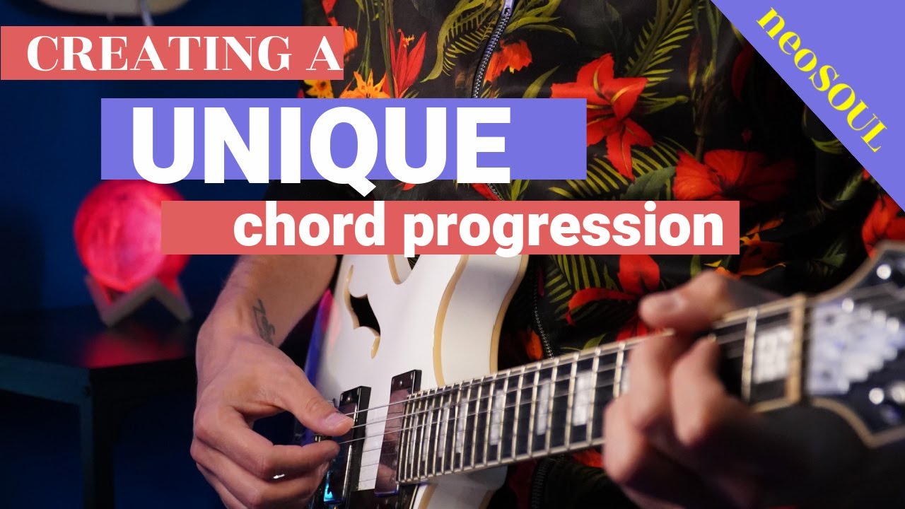 Create A Unique Neo Soul Chord Progression On Guitar - YouTube