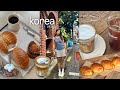 korea vlog | salt bread bakeries, coffee, haircut/perm @ chahong, shopping, stationary, photo booths