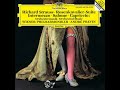 r. strauss der rosenkavalier sequences of waltzes trv 227c u0026 trv 227a