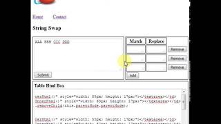 Online String Swap - Replace Multiple Strings At Once